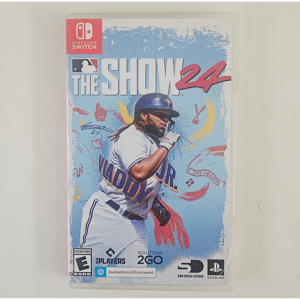Nintendo Switch MLB The Show 24 Multiplayer Online E NTSC 2024 Baseball Game
